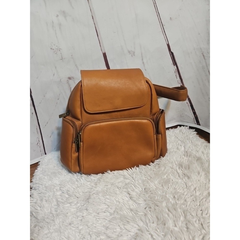 genuine leather backpack women